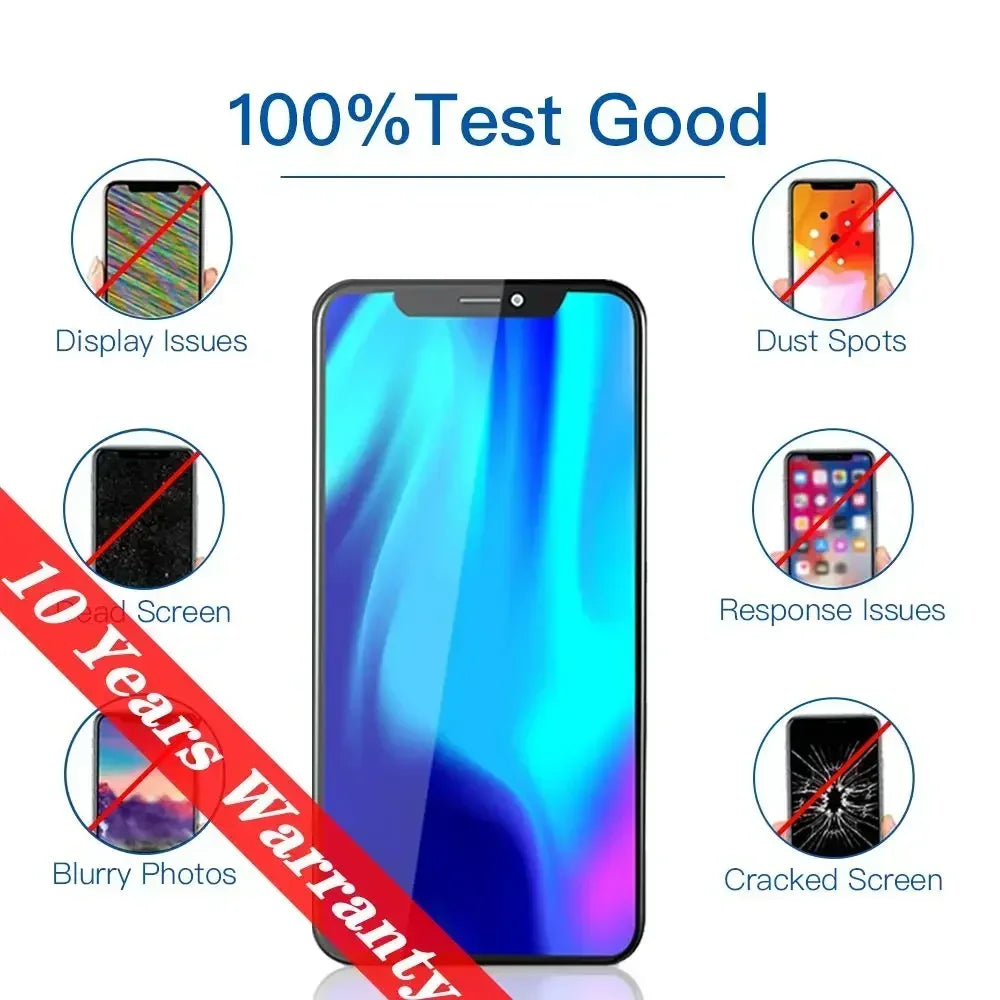 PINZHENG High Quality Screen INCELL LCD OLED For iPhone 14 Pro 15 Plus 13 Pro Max Displays For iPhone Replacement With Tools