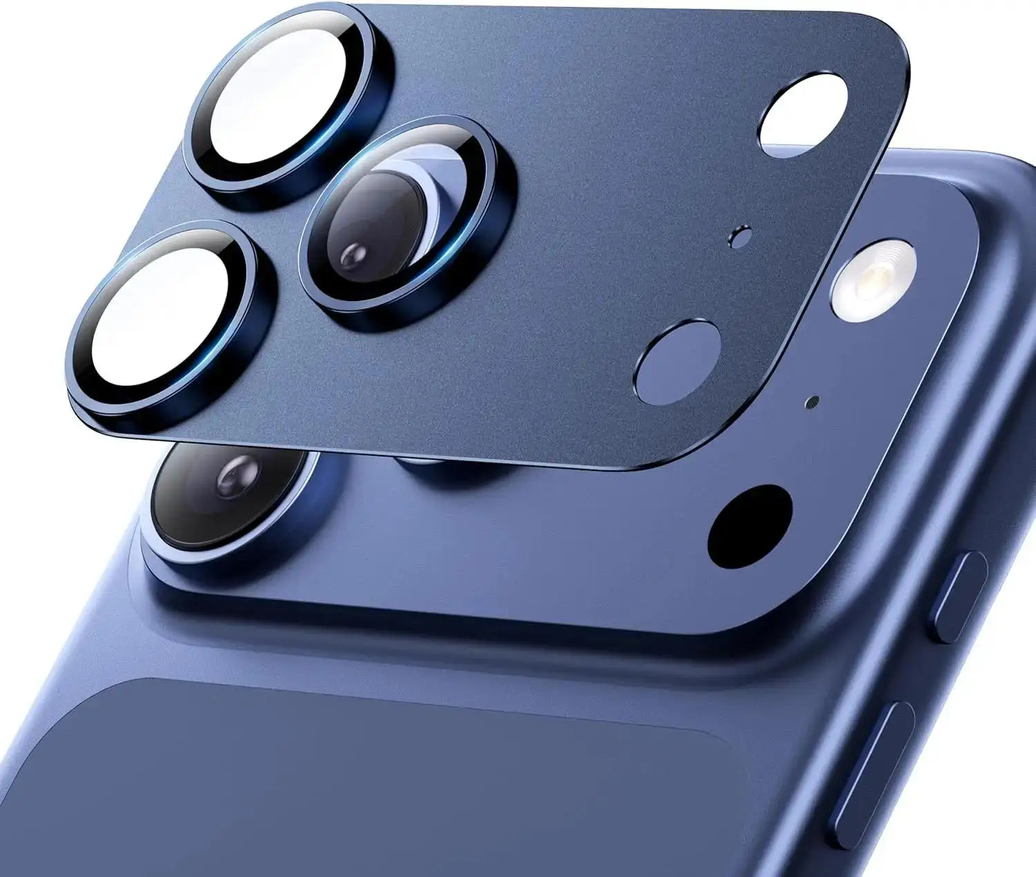 For Phone 17 Pro Max 17 Pro Camera Lens Protector Strong Ziai Adsorption Metal Glass Camera Screen Full Protective Cover