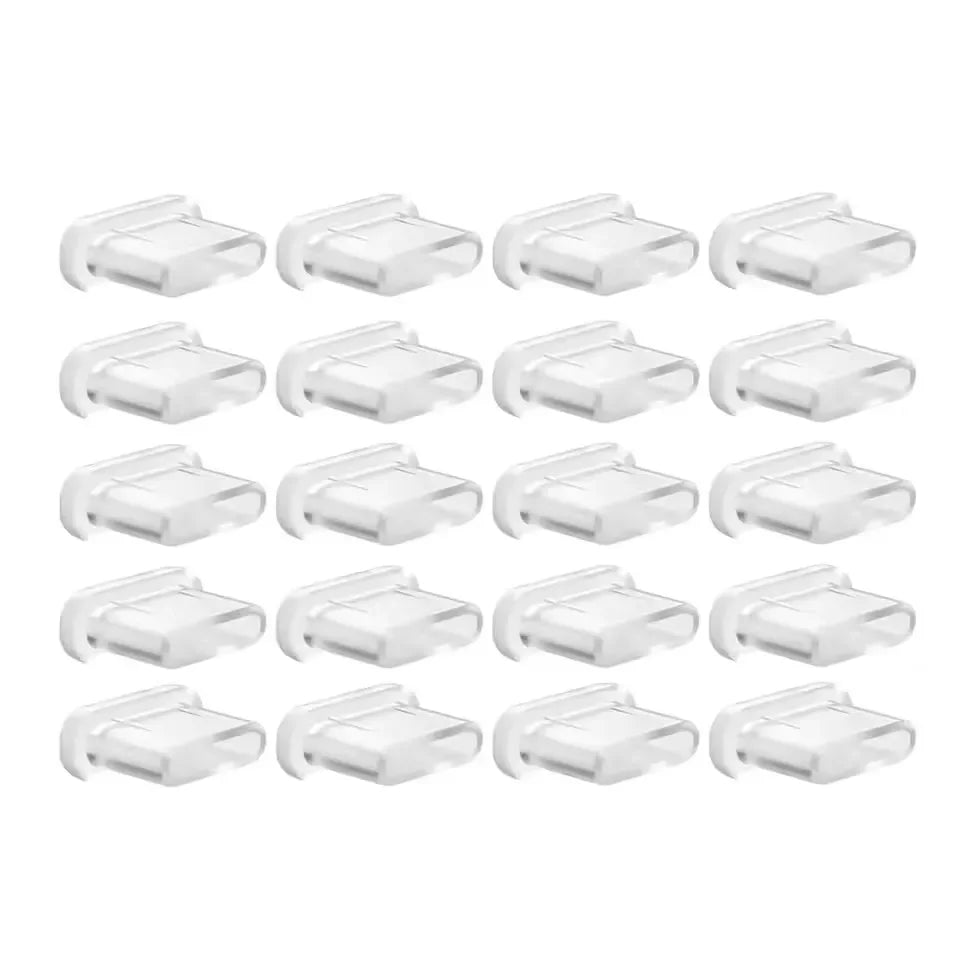 Silicone Dust Plugs Type C Charging Port Protector Stopper Cap Cover for Iphone 16 15 Pro Max 16 15 Plus Samsung Anti-Dust Plug