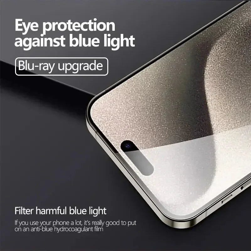 5Pcs Full Cover Hydrogel Film For iPhone 13 12 11 14 15 Pro Max Screen Protector For iPhone 16 PRO XR XS MAX 17 8 Plus Not Glass