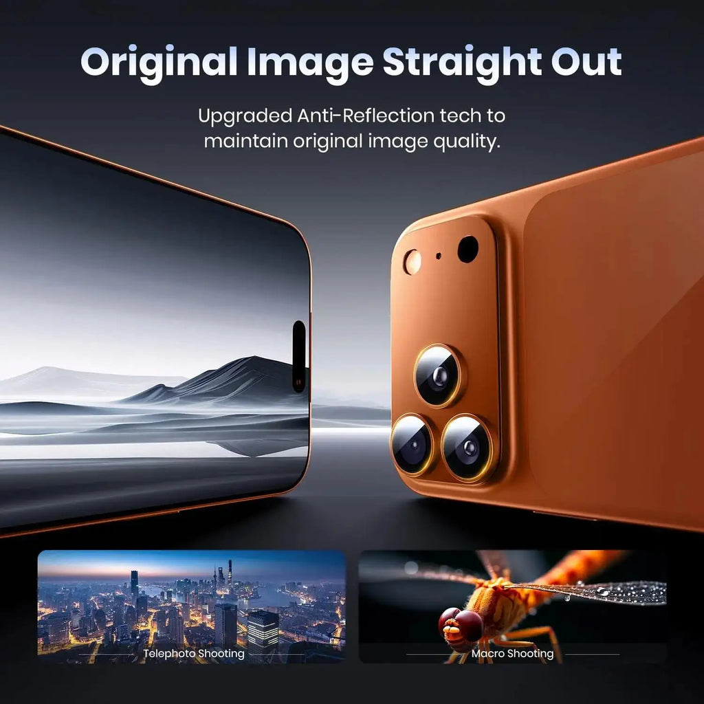 For Phone 17 Pro Max 17 Pro Camera Lens Protector Strong Ziai Adsorption Metal Glass Camera Screen Full Protective Cover