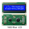 LCD1602 Module Blue Green Screen For Arduino LCD1602A LCD Character UNO R3 Mega2560 Display PCF8574T IIC I2C Interface