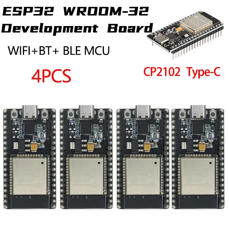 32 WR-32 Development Board TYPE-C CH340C/ CP2102 WiFi+Bluetooth Ultra-Low Power Consumption Dual Core Wireless Module