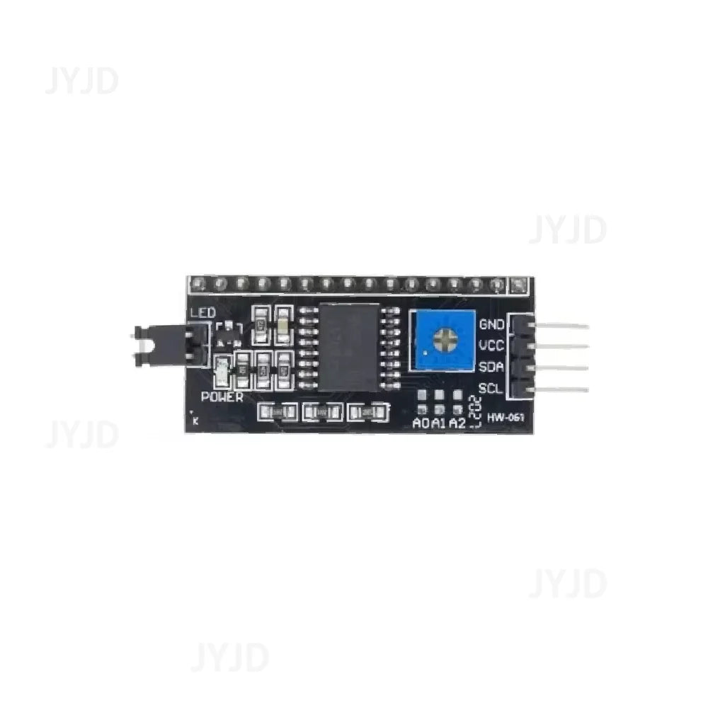 LCD1602 Module Blue Green Screen For Arduino LCD1602A LCD Character UNO R3 Mega2560 Display PCF8574T IIC I2C Interface
