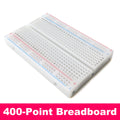 Solderless Breadboard Kit 830 Point 400 Point MB-102 HW-131 Power Module 3.3V 5V 65PCS Jumper Wire Set for Arduino Raspberry Pi