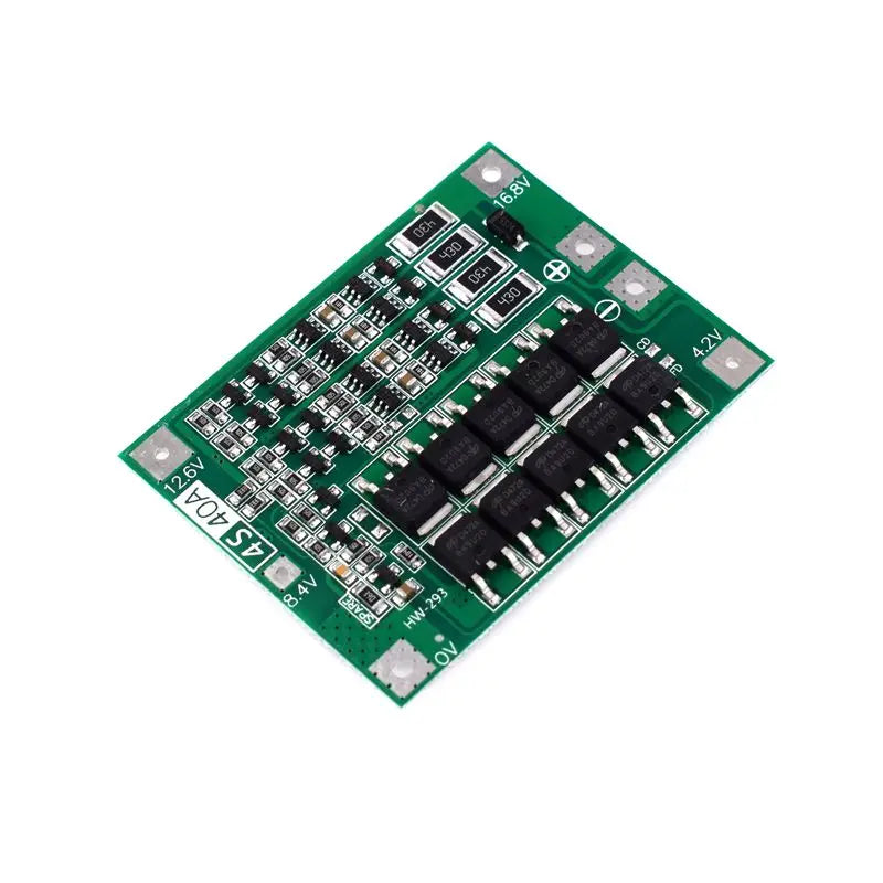 2S 3S 4S Li-ion Lithium Battery 18650 Charger Protection Board BMS 20A 25A 40A 60A Enhance Balance with Balance For Drill Motor