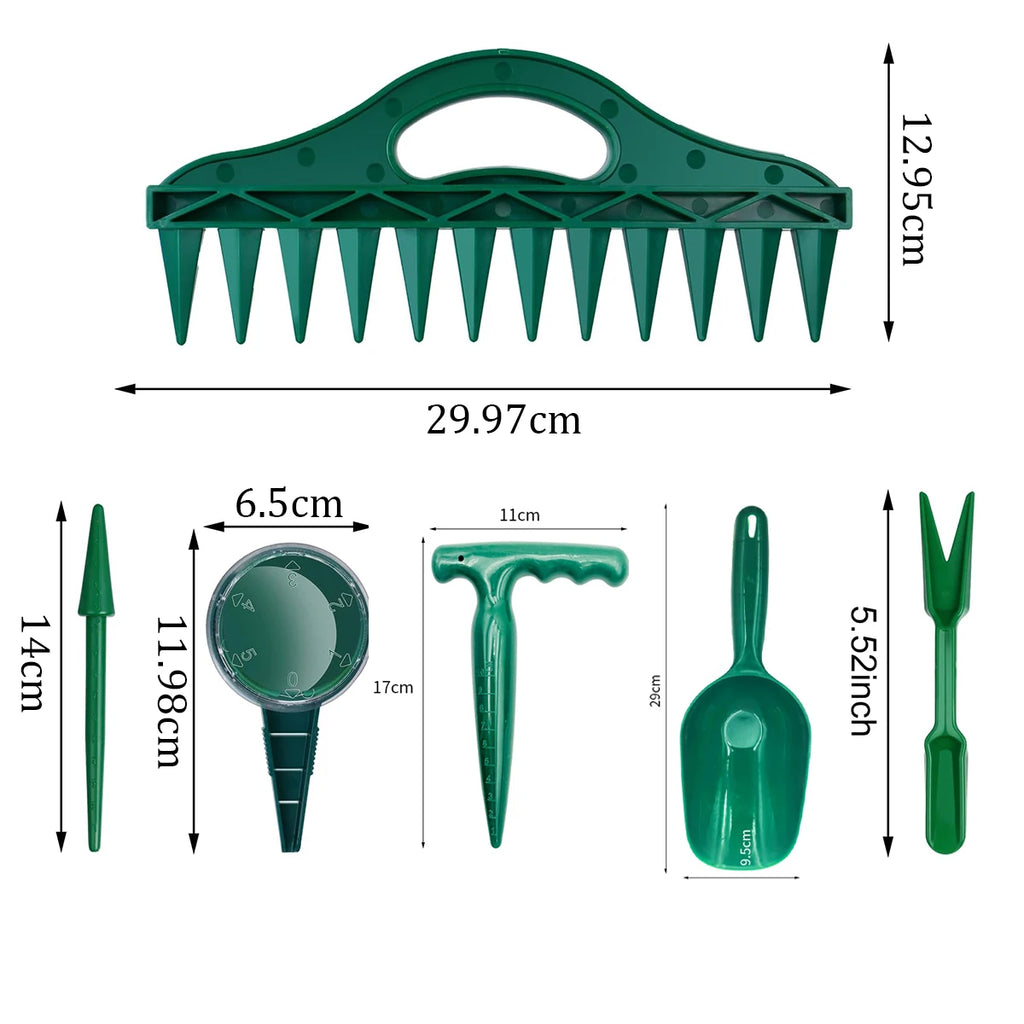 Seeds Spreader Seed in Gardening Manual Soil Portable Seeds Spacer Soil Puncher for Planting Seeds Soil Loosening