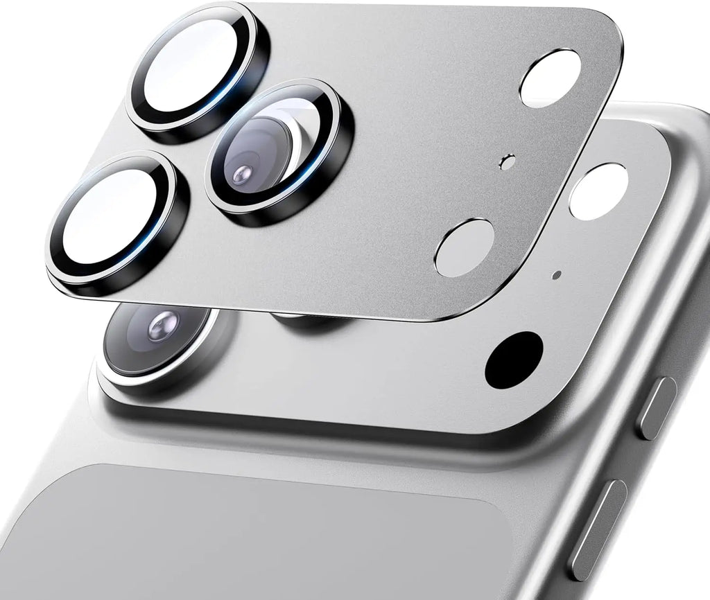 For Phone 17 Pro Max 17 Pro Camera Lens Protector Strong Ziai Adsorption Metal Glass Camera Screen Full Protective Cover