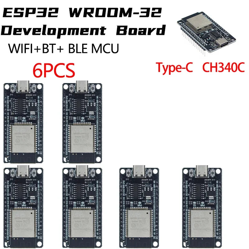 32 WR-32 Development Board TYPE-C CH340C/ CP2102 WiFi+Bluetooth Ultra-Low Power Consumption Dual Core Wireless Module