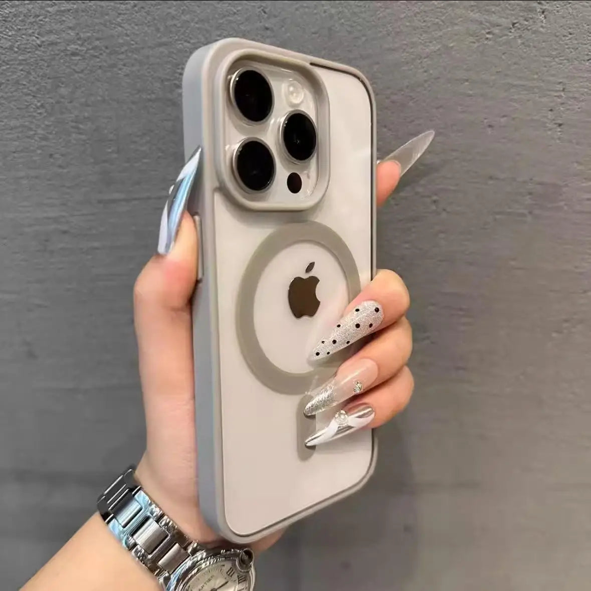 Luxury Magnetic Clear For Magsafe Phone Case For iPhone 11 12 13 15 14 16 Plus 17 Pro Max 17 Air Shockproof Armour Cover Cases