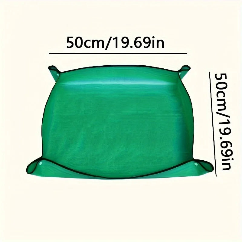 1pcs Planting Mat 50cm -100cmGardening Potting Pad Foldable Garden Plant Flower Pot Transplanting Waterproof Mats