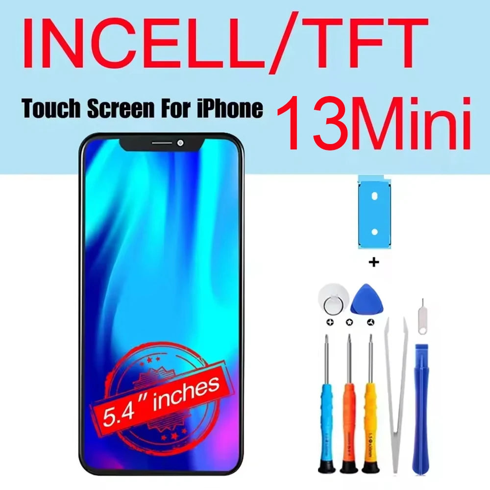 PINZHENG High Quality Display INCELL LCD OLED OEM AMOLED For iPhone XS MAX X XR 11 12 13 MINI PRO PROMAX Screen Replacement