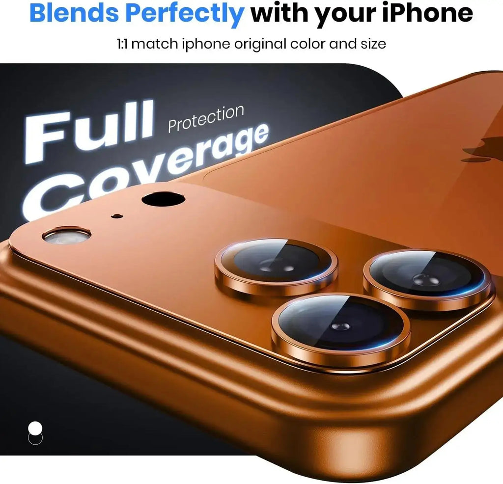For Phone 17 Pro Max 17 Pro Camera Lens Protector Strong Ziai Adsorption Metal Glass Camera Screen Full Protective Cover