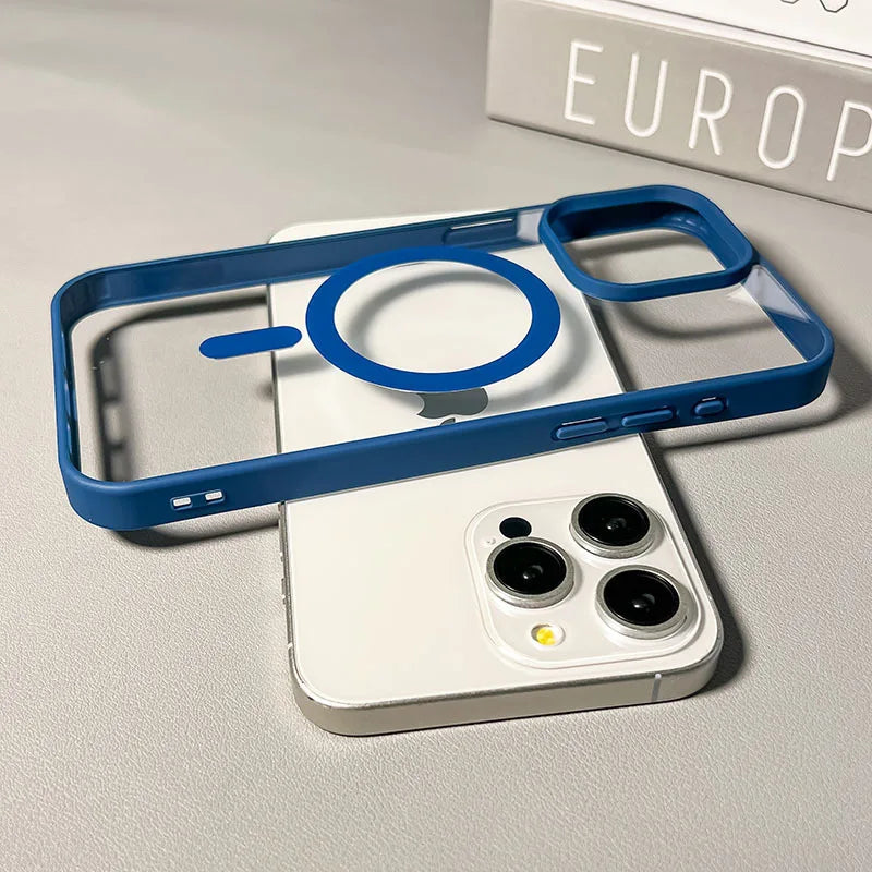 Luxury Candy For Magsafe Wireless Charging Phone Case For iPhone 17 16 15 14 13 12 11 Pro Max 16 Plus 16e 17 Air Magnetic Cover