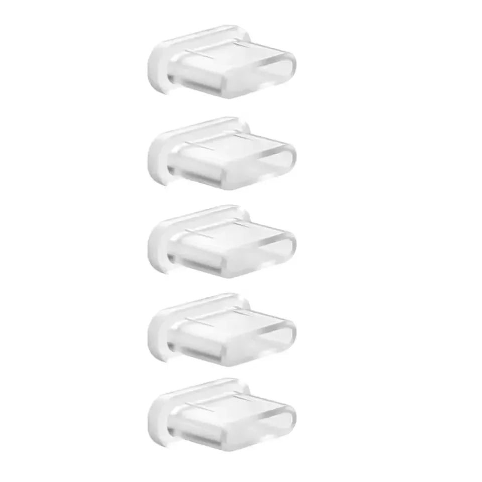 Silicone Dust Plugs Type C Charging Port Protector Stopper Cap Cover for Iphone 16 15 Pro Max 16 15 Plus Samsung Anti-Dust Plug