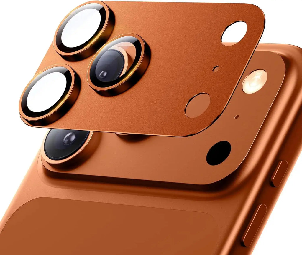 For Phone 17 Pro Max 17 Pro Camera Lens Protector Strong Ziai Adsorption Metal Glass Camera Screen Full Protective Cover