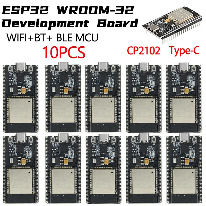 32 WR-32 Development Board TYPE-C CH340C/ CP2102 WiFi+Bluetooth Ultra-Low Power Consumption Dual Core Wireless Module