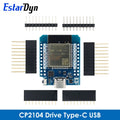 For Wemos Mini D1 ESP8266 ESP32 ESP-32S WIFI Bluetooth CP2104 Development Board Module For Arduino With Pins