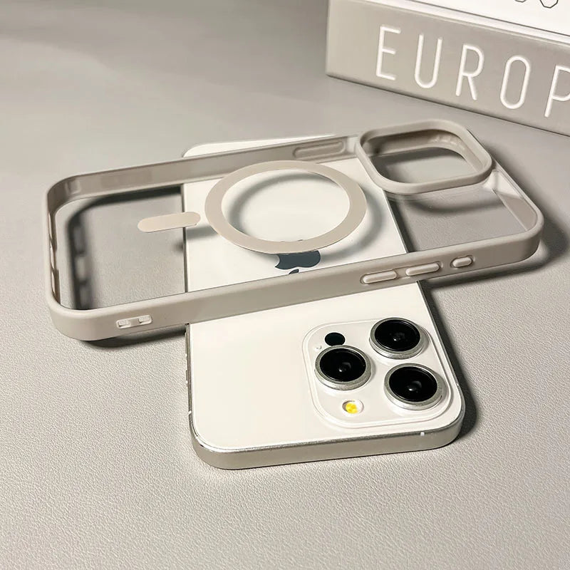 Luxury Candy For Magsafe Wireless Charging Phone Case For iPhone 17 16 15 14 13 12 11 Pro Max 16 Plus 16e 17 Air Magnetic Cover