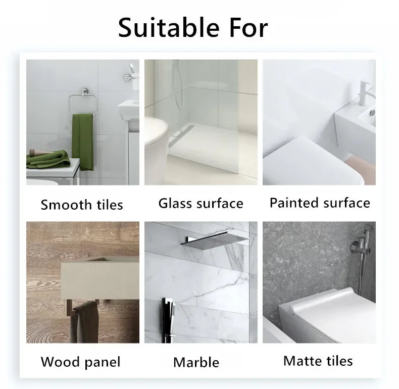 100Pcs Self Adhesive Door Stopper Rubber Damper Buffer Cabinet Bumpers Silicone Furniture Pads Cushion Protective Pads