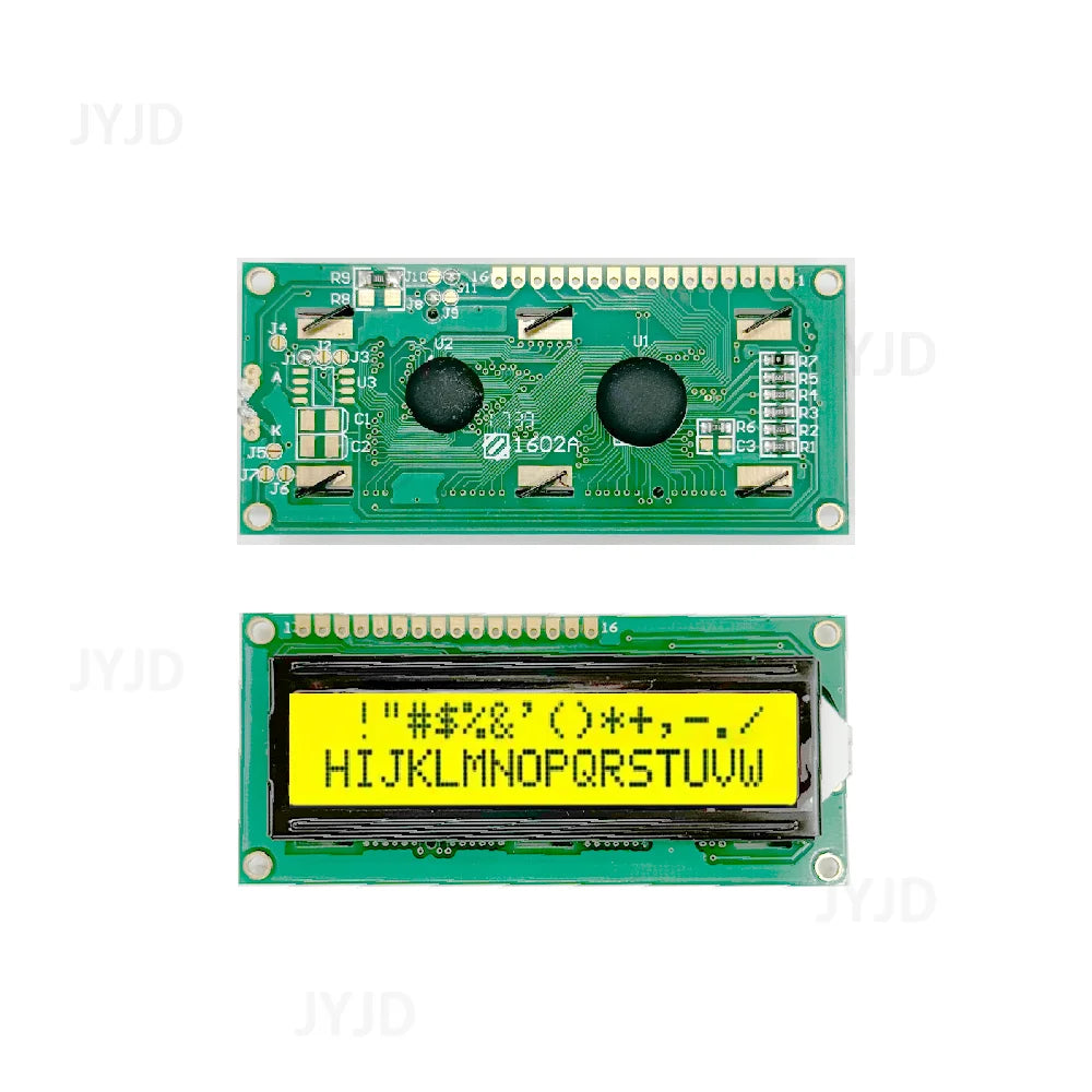 LCD1602 Module Blue Green Screen For Arduino LCD1602A LCD Character UNO R3 Mega2560 Display PCF8574T IIC I2C Interface