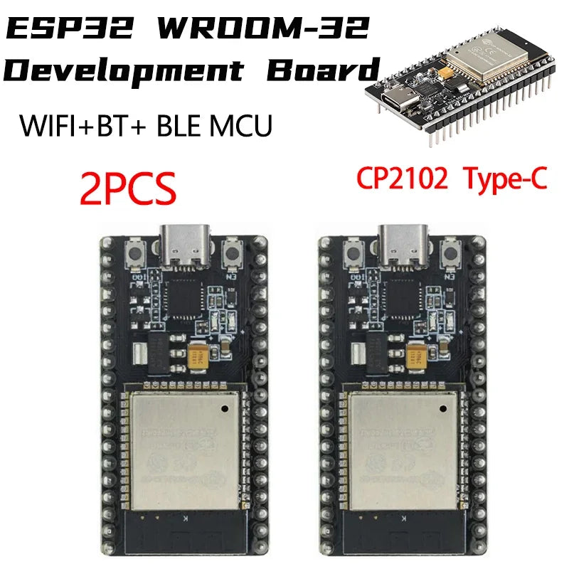 32 WR-32 Development Board TYPE-C CH340C/ CP2102 WiFi+Bluetooth Ultra-Low Power Consumption Dual Core Wireless Module