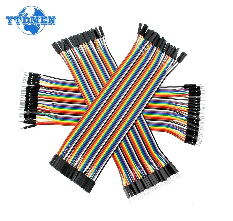 Dupont Line 10cm/20cm/30cm Jumper Wire Dupont Cable Male To Male+Female To Male + Female To Female 20/40pin for Arduino DIY KIT