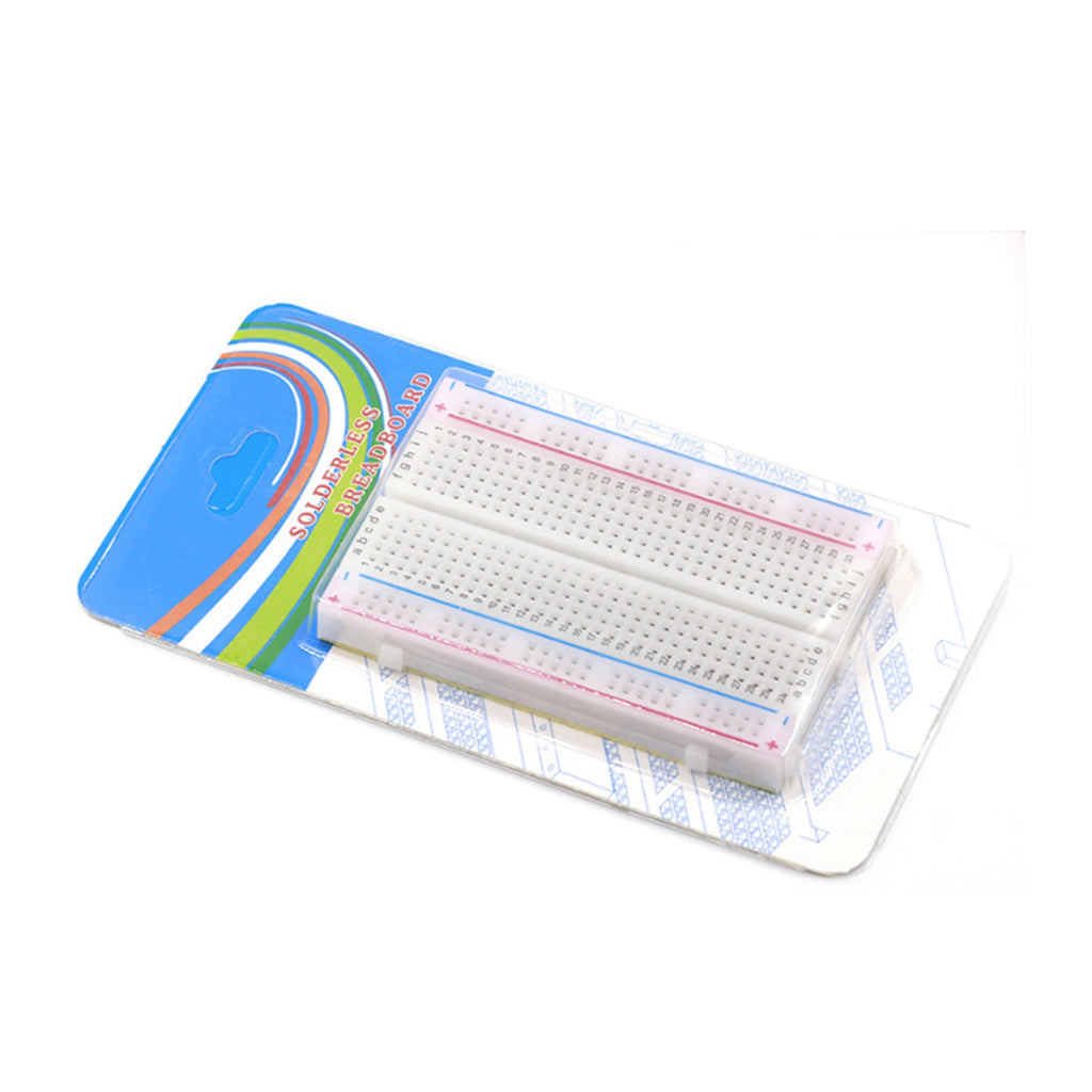 Solderless Breadboard Kit 830 Point 400 Point MB-102 HW-131 Power Module 3.3V 5V 65PCS Jumper Wire Set for Arduino Raspberry Pi