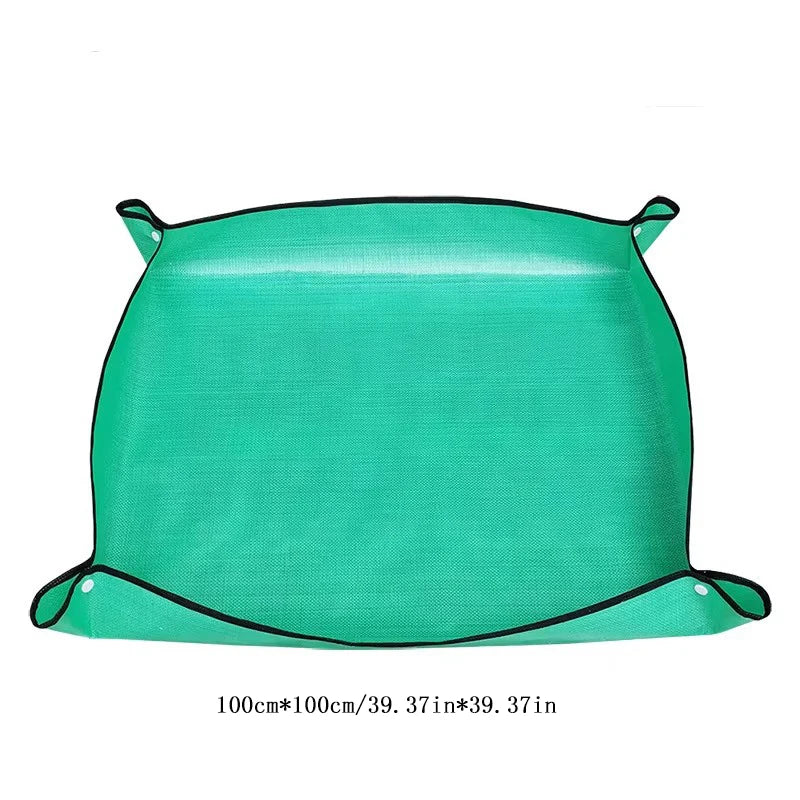 1pcs Planting Mat 50cm -100cmGardening Potting Pad Foldable Garden Plant Flower Pot Transplanting Waterproof Mats