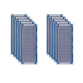 5/10PCS PCB Board Prototype Board Blue 2x8/3x7/4x6/5x7/7x9cm Double Sided Circuit Boards For DIY Soldering Project